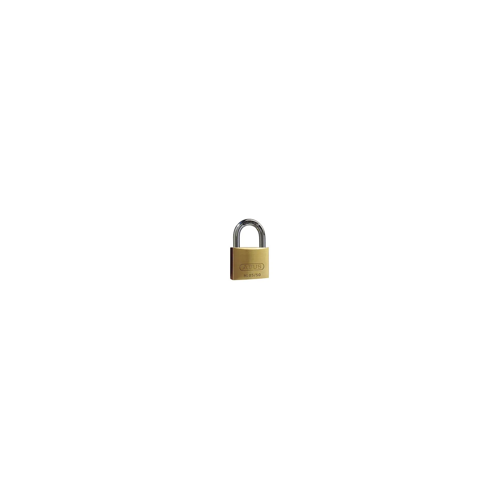 Cadenas à clé laiton - Abus série N°65 Largeur 50 mm - Abus N°65/50