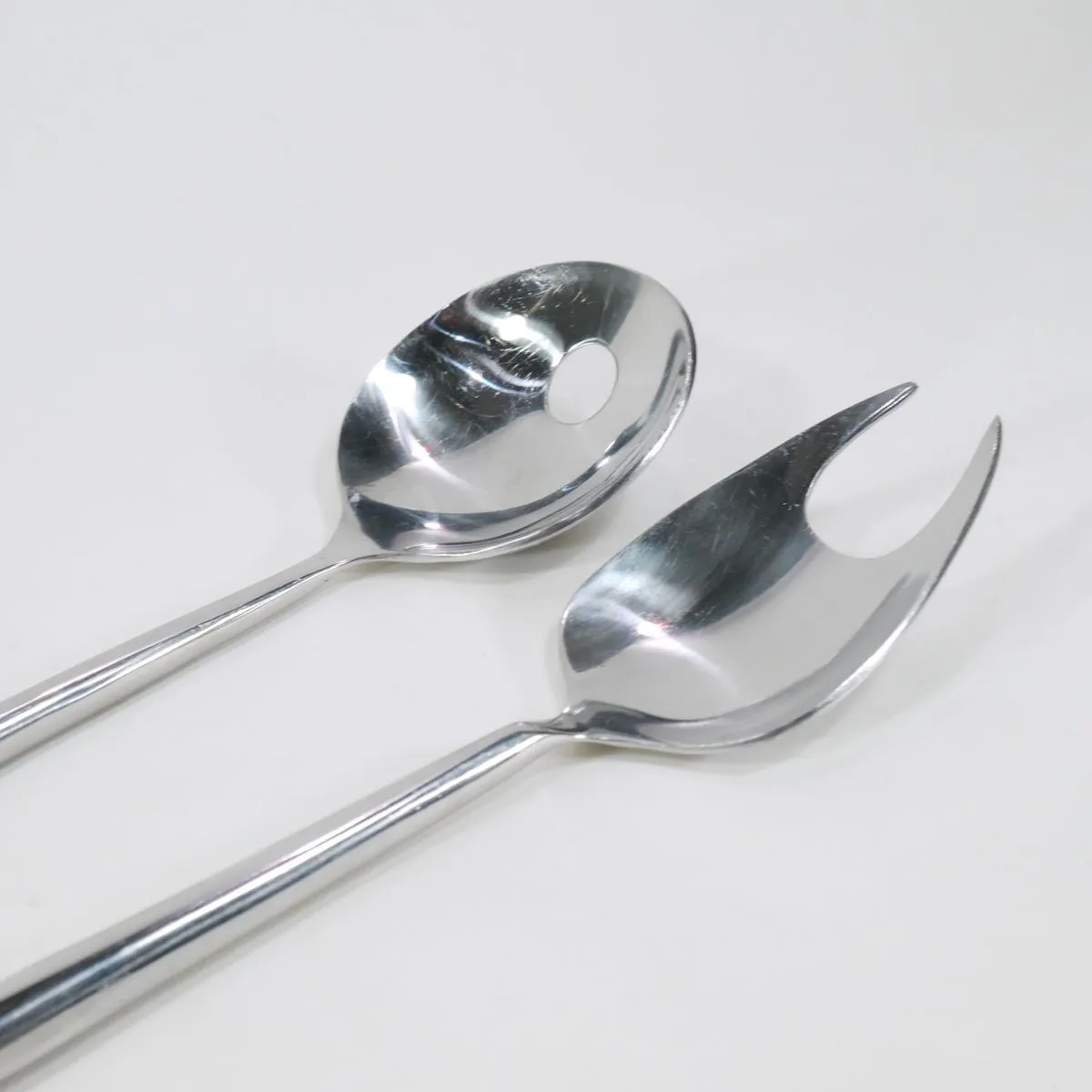 Paire de couverts à salade 70s